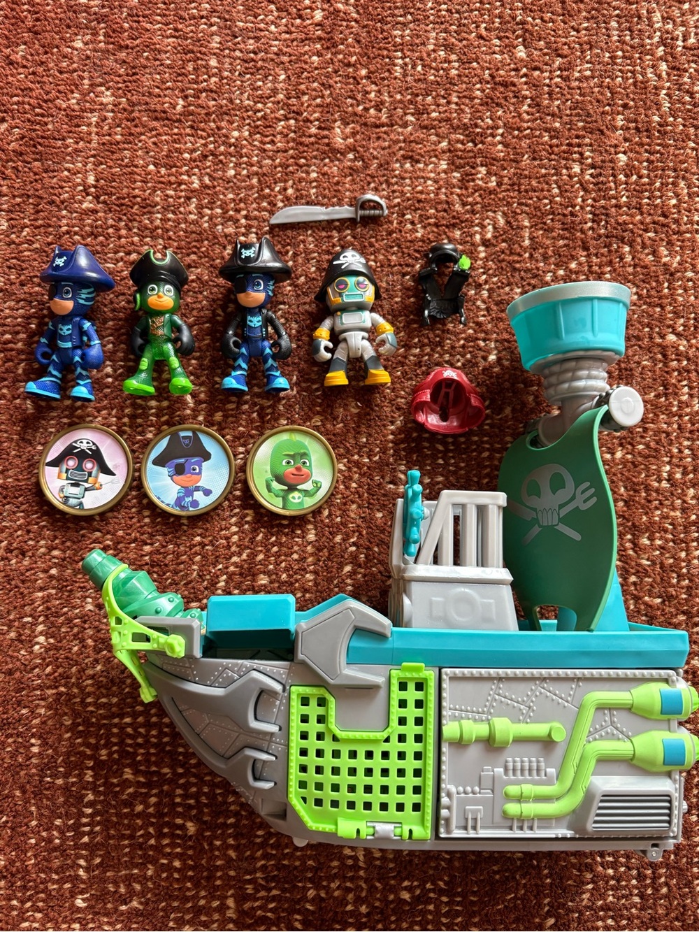 PJ Masks Pirate Bundle - 11 pieces
